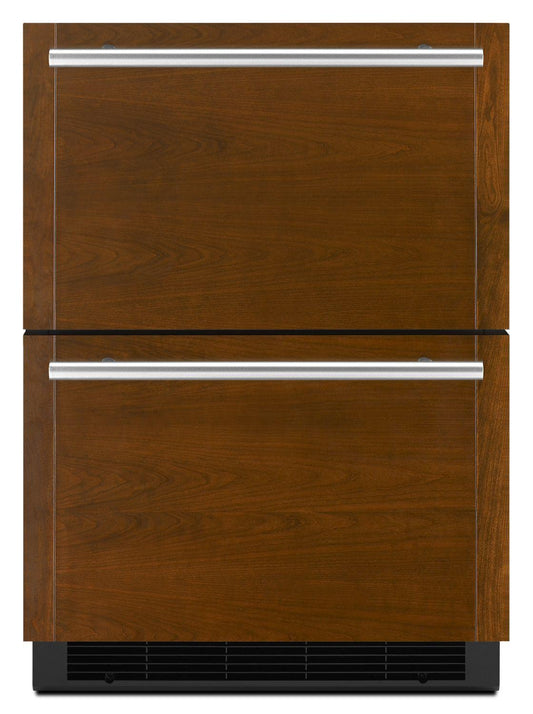 Jennair JUD24FRECX Panel-Ready 24" Double-Refrigerator Drawers Panel Ready