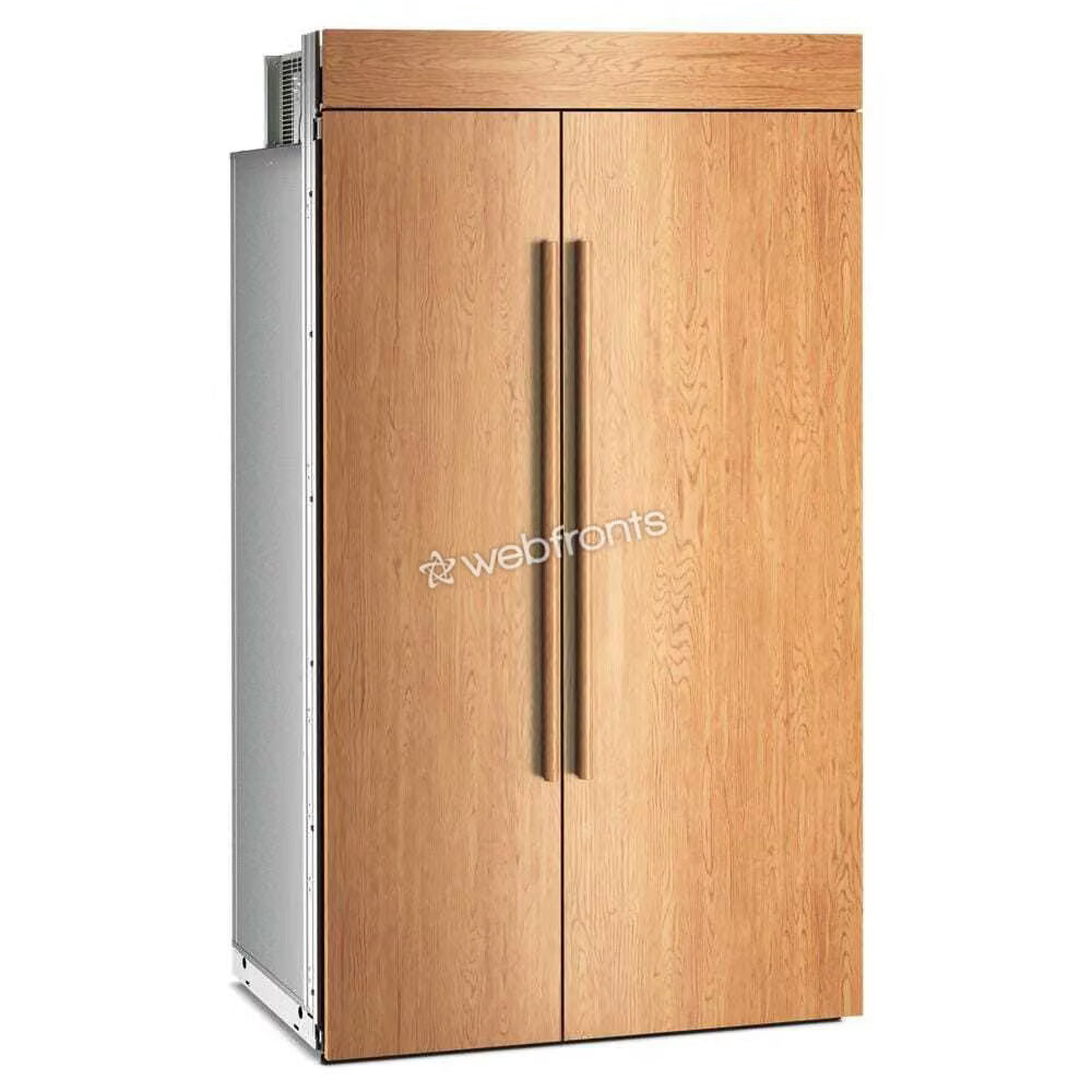 Kitchenaid KBSN748TPA 30 Cu. Ft. 48" Built-In Panel-Ready Side-By-Side Refrigerator With Platinum Interior