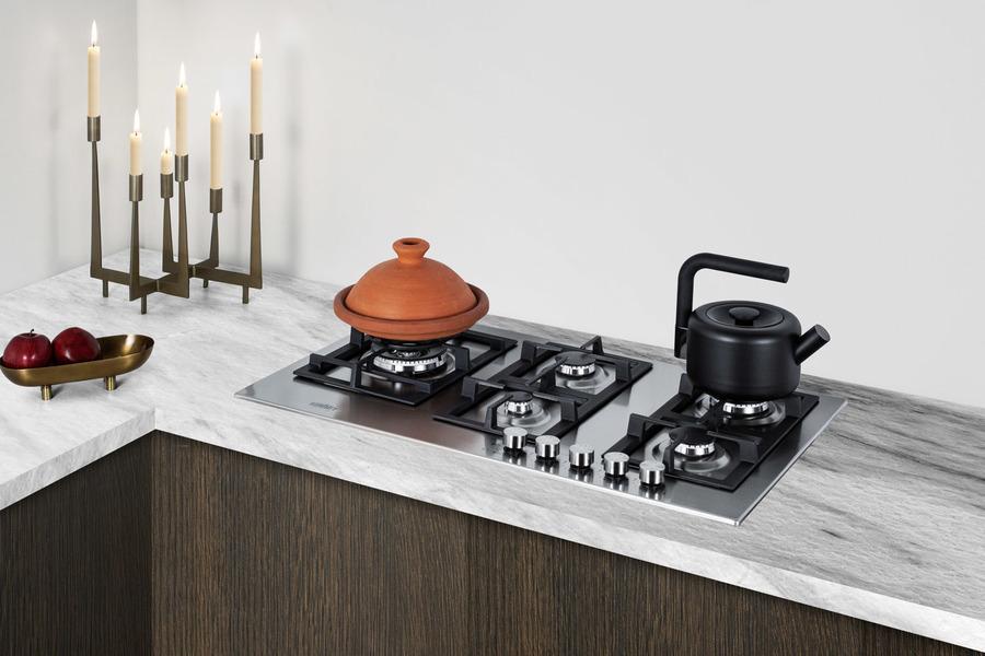 Summit GCJ536SSLP 34" Wide 5-Burner Propane Gas Cooktop In Stainless Steel