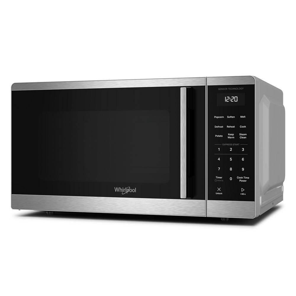 Whirlpool WMCS4321TZ 1.1 Cu. Ft. Stainless Steel Countertop Microwave With Sensor Cooking - 1000 Watt