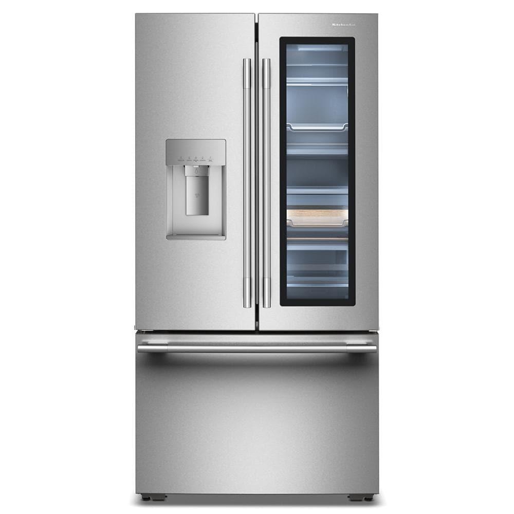 Kitchenaid KRFC936SPS Counter-Depth French Door Refrigerator With Clearvue™