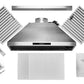 Hauslane WM538SS36 Hauslane Chef 36-In Convertible Stainless Steel Wall-Mounted Range Hood