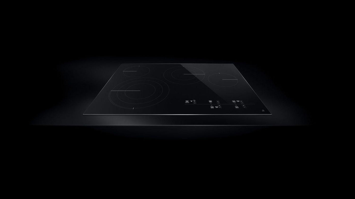 Jennair JEC4430HB Oblivian Glass 30" Electric Radiant Cooktop With Glass-Touch Electronic Controls Black