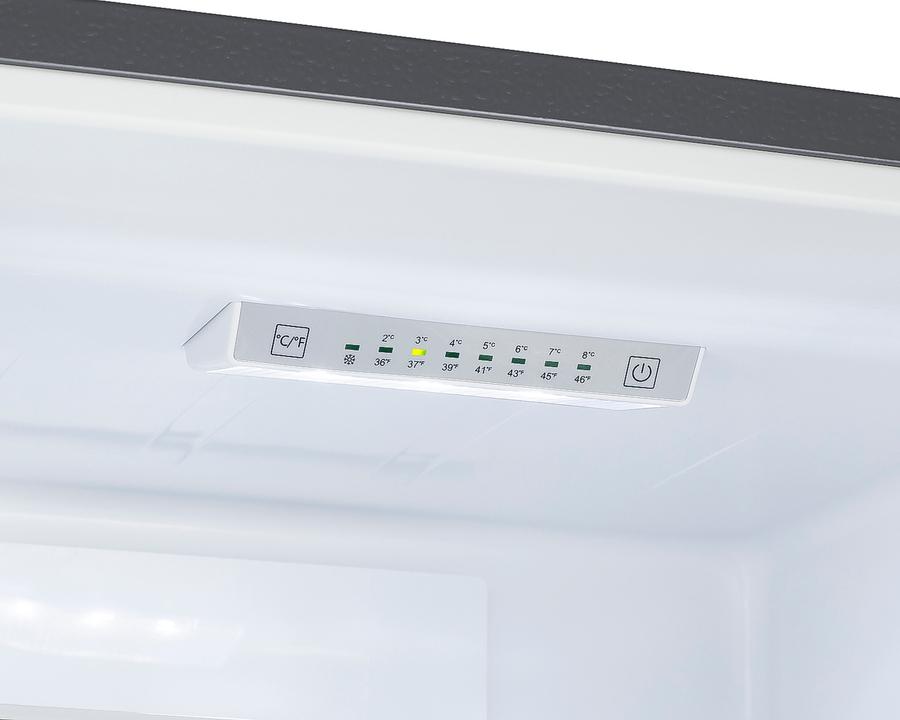 Summit FFBF235PL 24" Wide Bottom Freezer Refrigerator