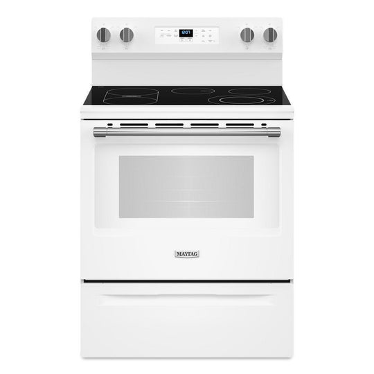 Maytag MFES6030RW 30-Inch Wide Electric Range With No Preheat Air Fry And Air Baking - 5.3 Cu. Ft.