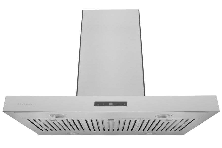 Hauslane IS700SS36 Hauslane 36 In. Convertible Island Range Hood With Dual Controls, Led, Baffle Filter In Stainless Steel