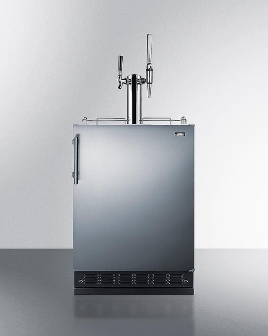 Summit SBC7BRSCM2 24" Wide Cold Brew/Nitro Coffee Kegerator
