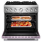 Kitchenaid KFDS936SWF 36-Inch 6 Burner Commercial-Style Dual Fuel Range With No Preheat Air Fry Mode