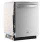 Whirlpool WDTS8024SZ Whirlpool® 24-Inch Dishwasher With Total Coverage Wash Action And Auto Open Air Dry In Fingerprint Resistant Stainless Steel