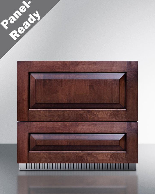 Summit SPR36332DPNR 36" Wide 2-Drawer All-Refrigerator (Panels Not Included)