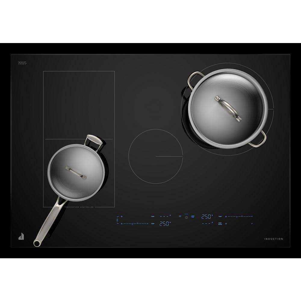 Jennair JICT730SB 30" Oblivion Smart Induction Cooktop With Temperature-Controlled Cooking