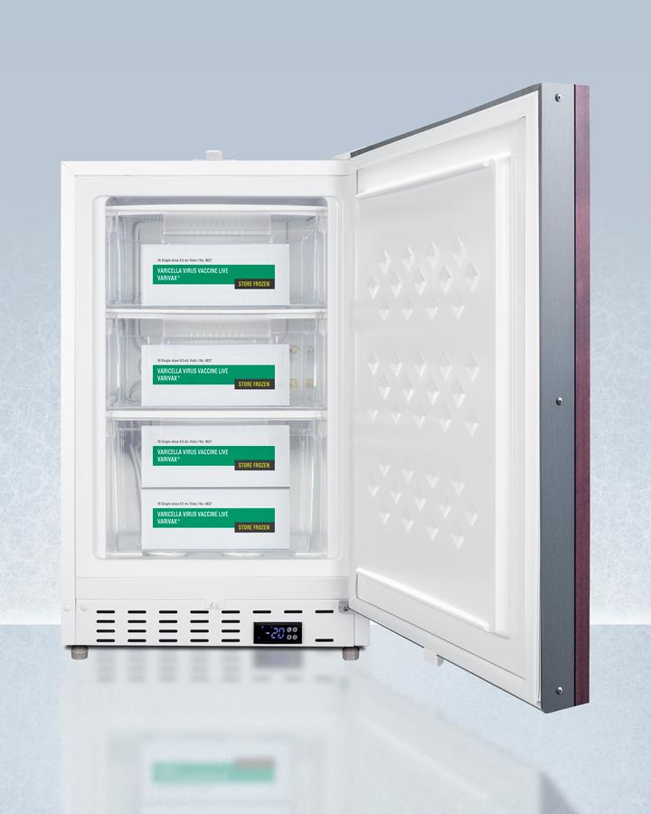 Summit ADA305AFIF 20" Wide Built-In Healthcare All-Freezer, Ada Compliant (Panel Not Included)