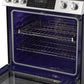 Sharp SSR3076SNS 30 In. 5 Burner 6.3 Cu. Ft. Slide-In Electric Range With True European Convection
