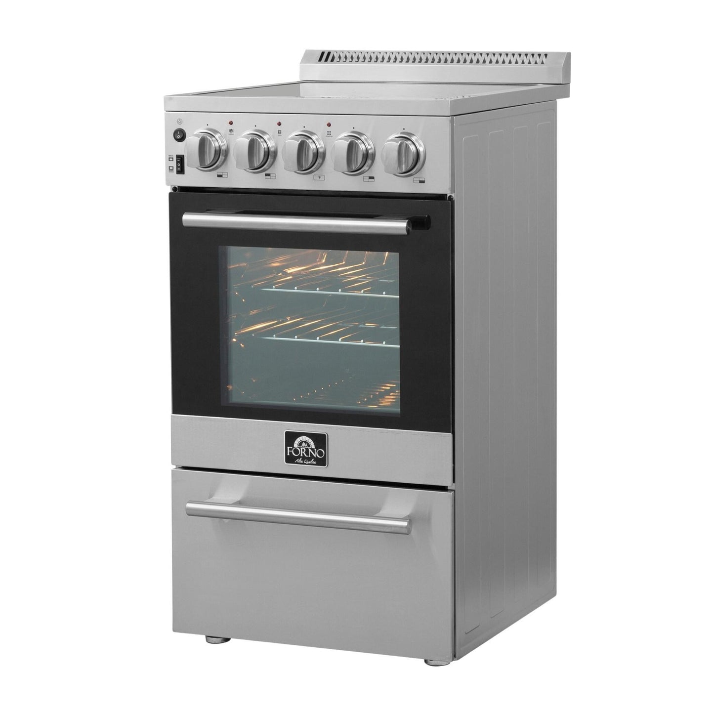 Forno FFSEL605220 Pallerano 20" Freestanding Electric Range