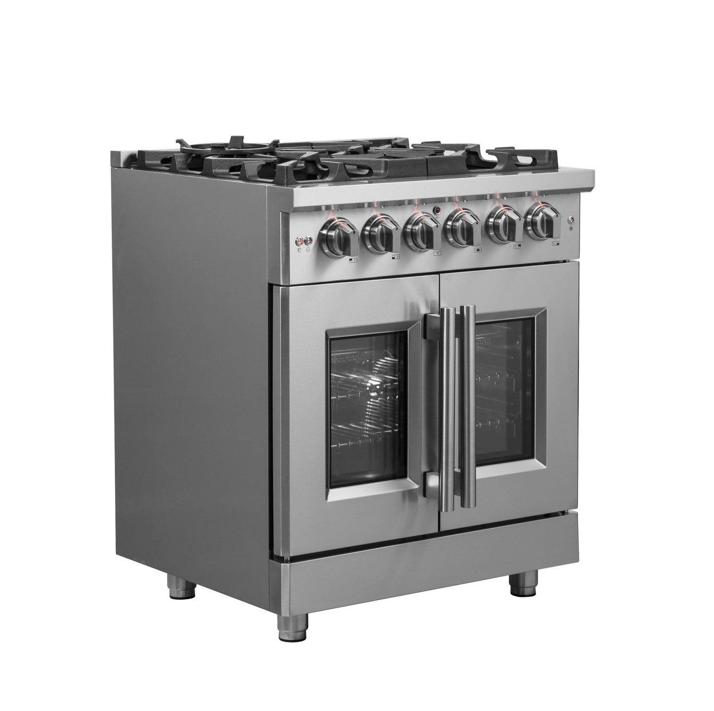 Forno FFSGS643930 Forno Massimo 30" Freestanding French Door Gas Convection Range