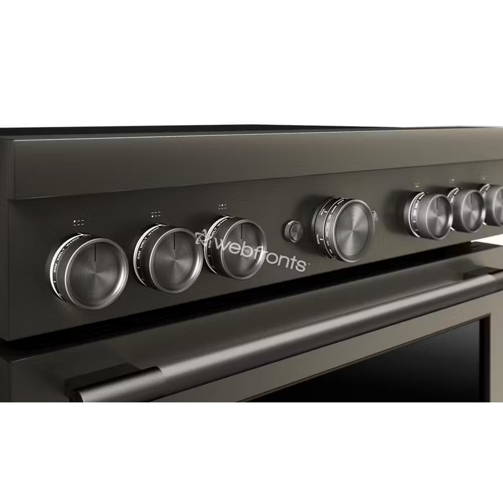 Kitchenaid KFIS936SBE 36-Inch 6-Element Induction Freestanding Commercial-Style Range With Air Fry