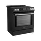 Forno FFSIN090530BLK Espresso Donatello 30-Inch Slide-In Induction Range Black