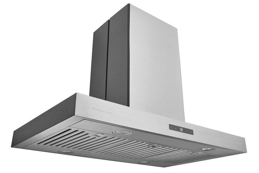 Hauslane IS700SS36 Hauslane 36 In. Convertible Island Range Hood With Dual Controls, Led, Baffle Filter In Stainless Steel