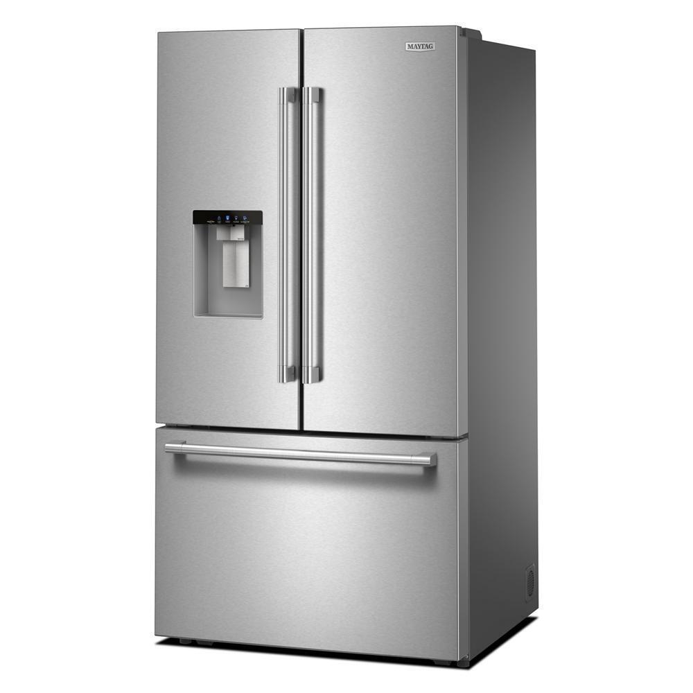 Maytag MRFF5336TZ Maytag® 30 Cu. Ft. Xl Capacity French Door Bottom Mount Refrigerator With In-Door-Ice® Dispensing System