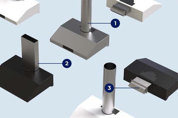 Hauslane UCPS18WHT30 Hauslane Chef 30-In Ducted Matte White Undercabinet Range Hood