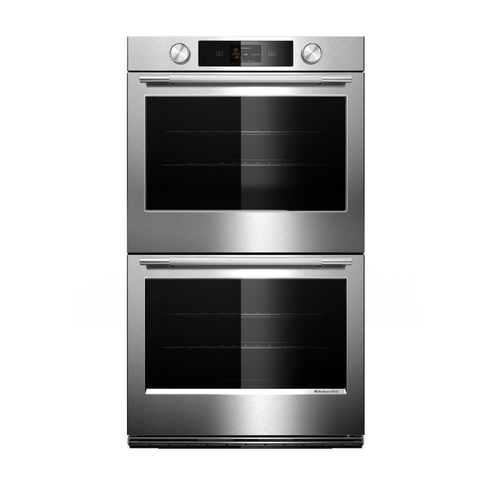 Kitchenaid KOED930SPS 30-Inch Smart Electric Double Wall Oven With Intelligent Cooking Camera - Printshield™ Finish