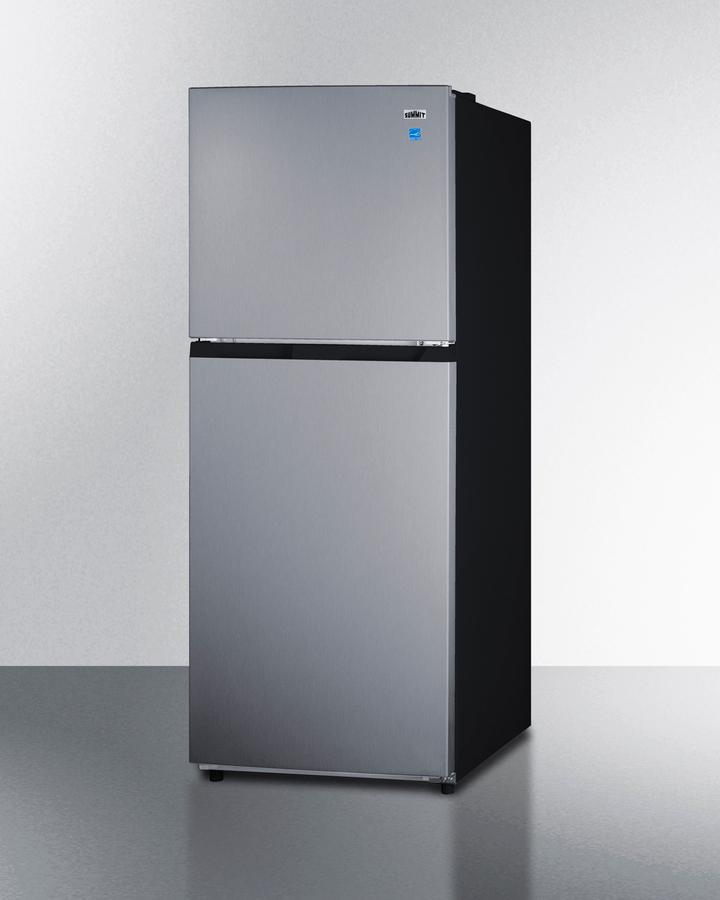 Summit FF1089PLIM 24" Wide Top Mount Refrigerator-Freezer With Icemaker