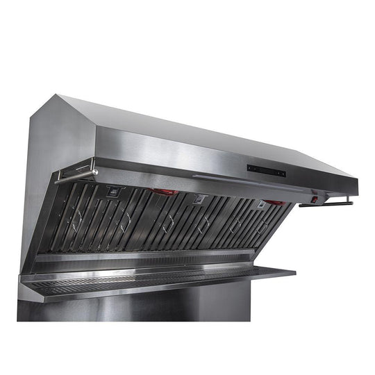 Forno FRHWM502948 Savona - 48" Wall Mount Range Hood Baffle Filter & Back Splash