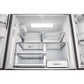 Whirlpool WRMC7036RV 36-Inch Wide True Counter Depth 4-Door French Door Refrigerator - 22 Cu. Ft.
