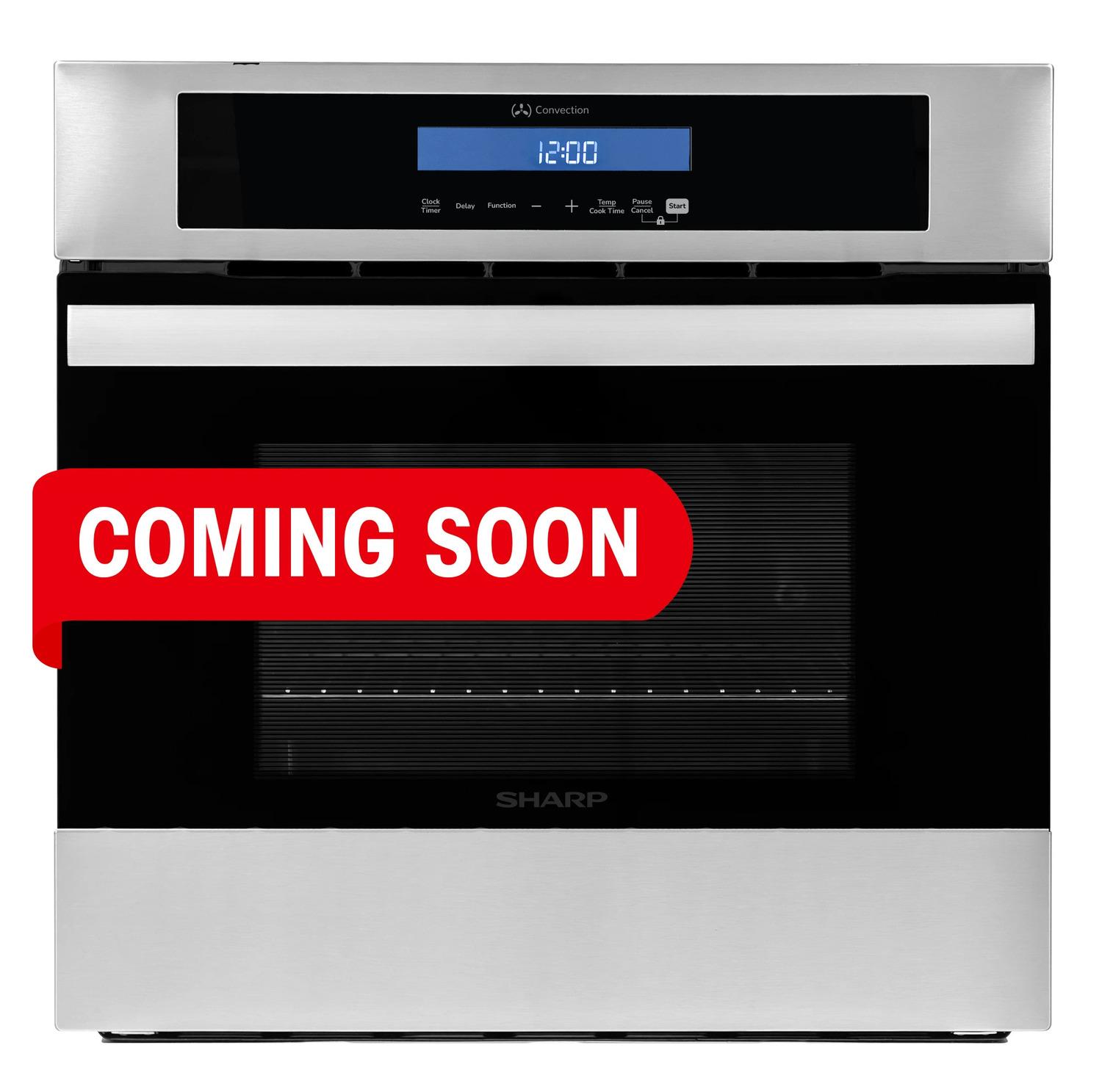 Sharp SWA2462SNS 24 In. Stainless Steel European Convection Wall Oven