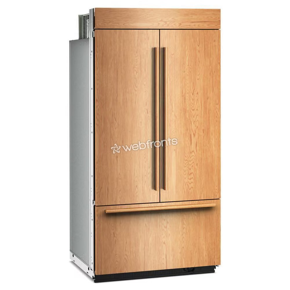 Kitchenaid KBFN542TPA 24.2 Cu. Ft. 42" Built-In Panel-Ready French Door Bottom Mount Refrigerator With Platinum Interior