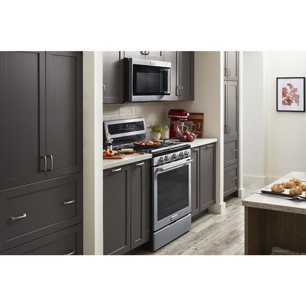 Kitchenaid KMHS120KPS 30" 1000-Watt Microwave Hood Combination