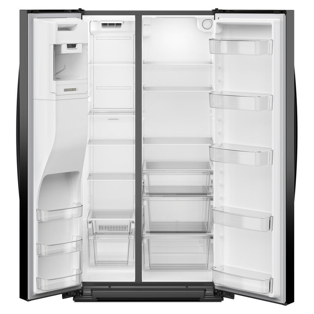 Whirlpool WRSC5536RB Side By Side Freestanding Refrigerator | Town