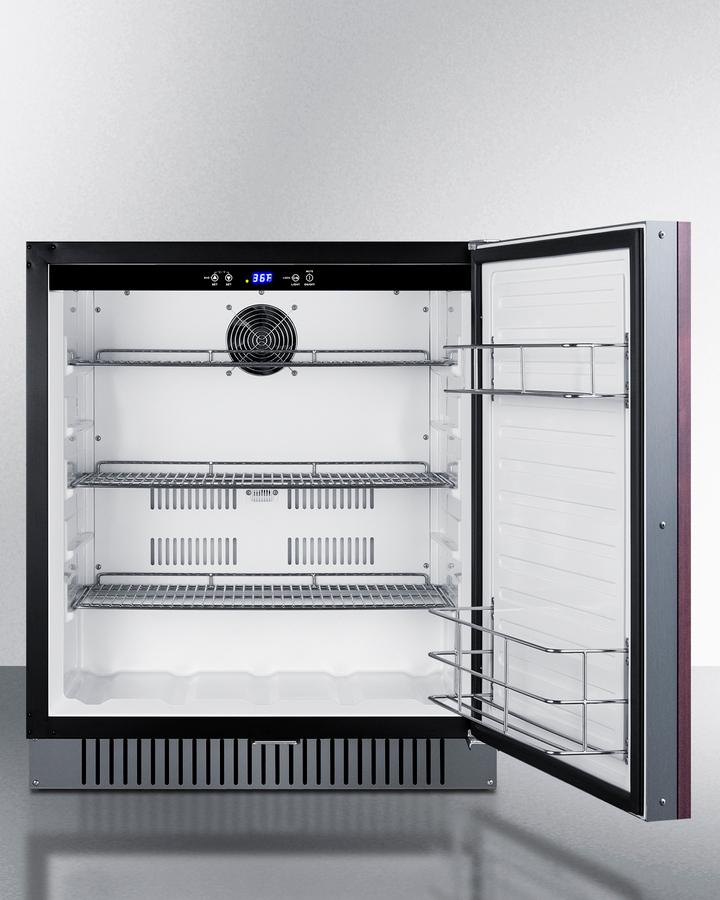 Summit FF27BSSADAIF 27" Wide Built-In All-Refrigerator, Ada Compliant (Panel Not Included)