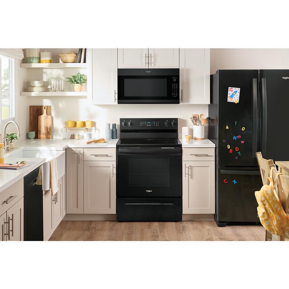 Whirlpool WMMS5630TB 2.1 Cu. Ft. Microwave Hood With Sensor Cooking And Accupop™