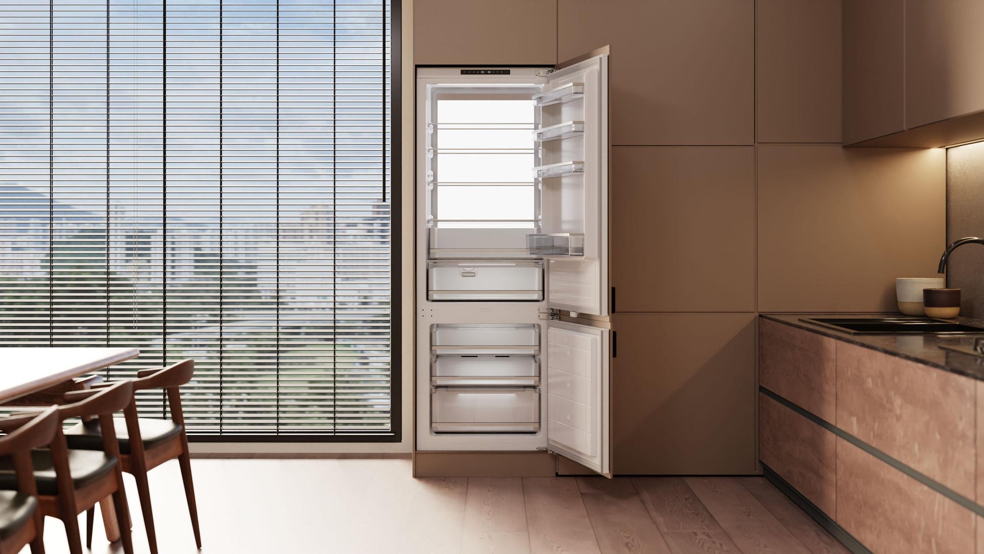 Elica ER28SRB12XPR Er28Srb12Xpr 28" Built-In Bottom Mount, Panel Ready Refrigeration (W/O Ice)