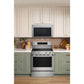 Kitchenaid KFES530SPS 5.3 Cu. Ft. Smart Freestanding Electric Range With Convection Cooking Modes