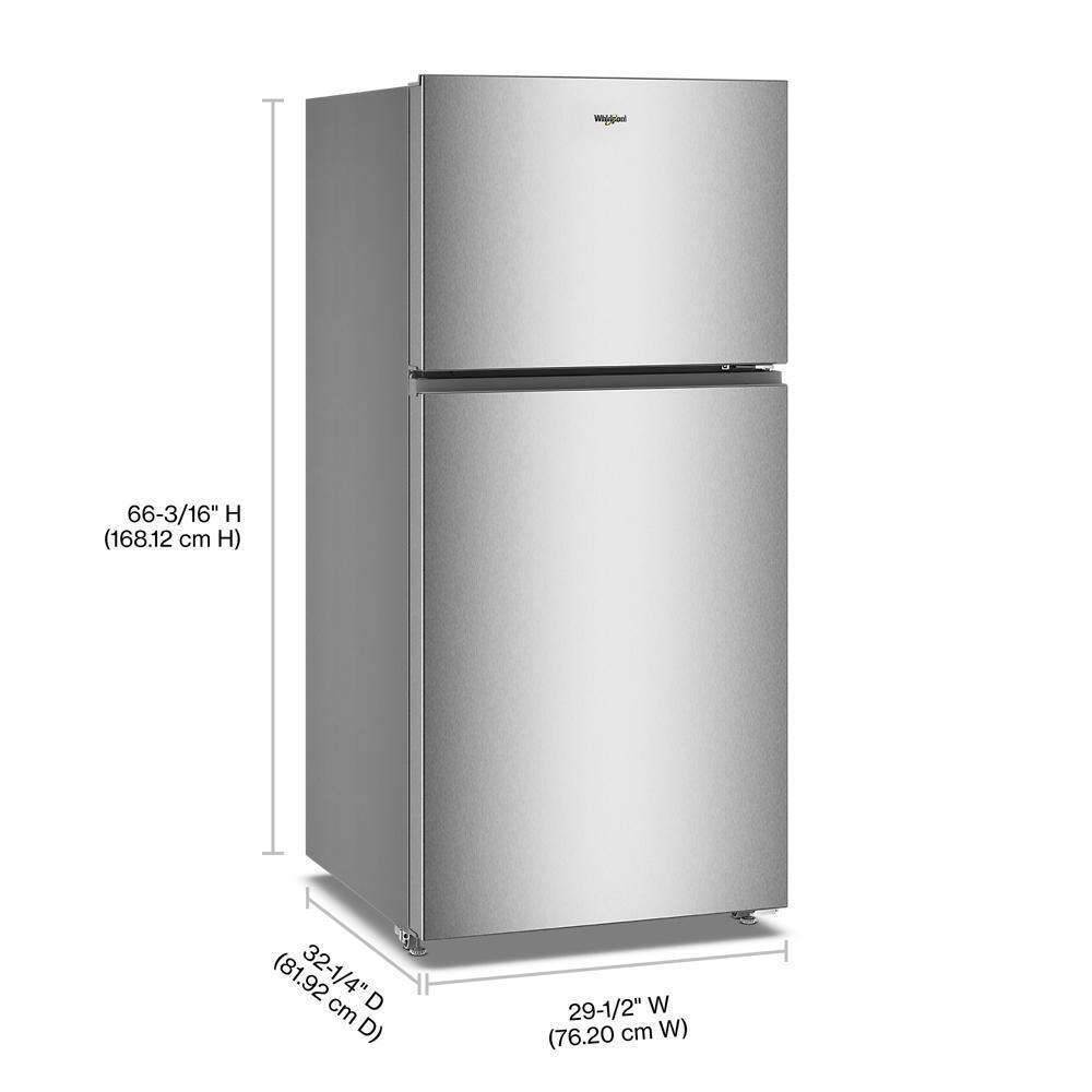 Whirlpool WRTX5519SZ Whirlpool® 29.5-Inch Wide Top Freezer Refrigerator With Total Coverage Cooling- 19.2 Cu. Ft.