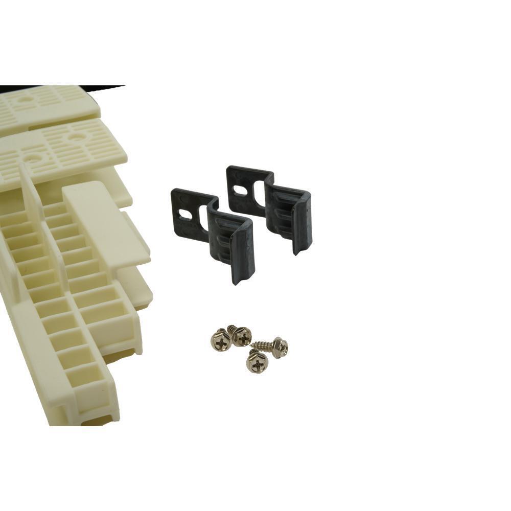 Jennair W11173686 27" Combination Wall Range Flush Installation Trim Kit, White, Fits Woc54Ec7Hb