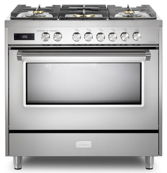 Verona VUFSGE365SS Verona Ultima 36" Dual Fuel Range - Stainless Steel