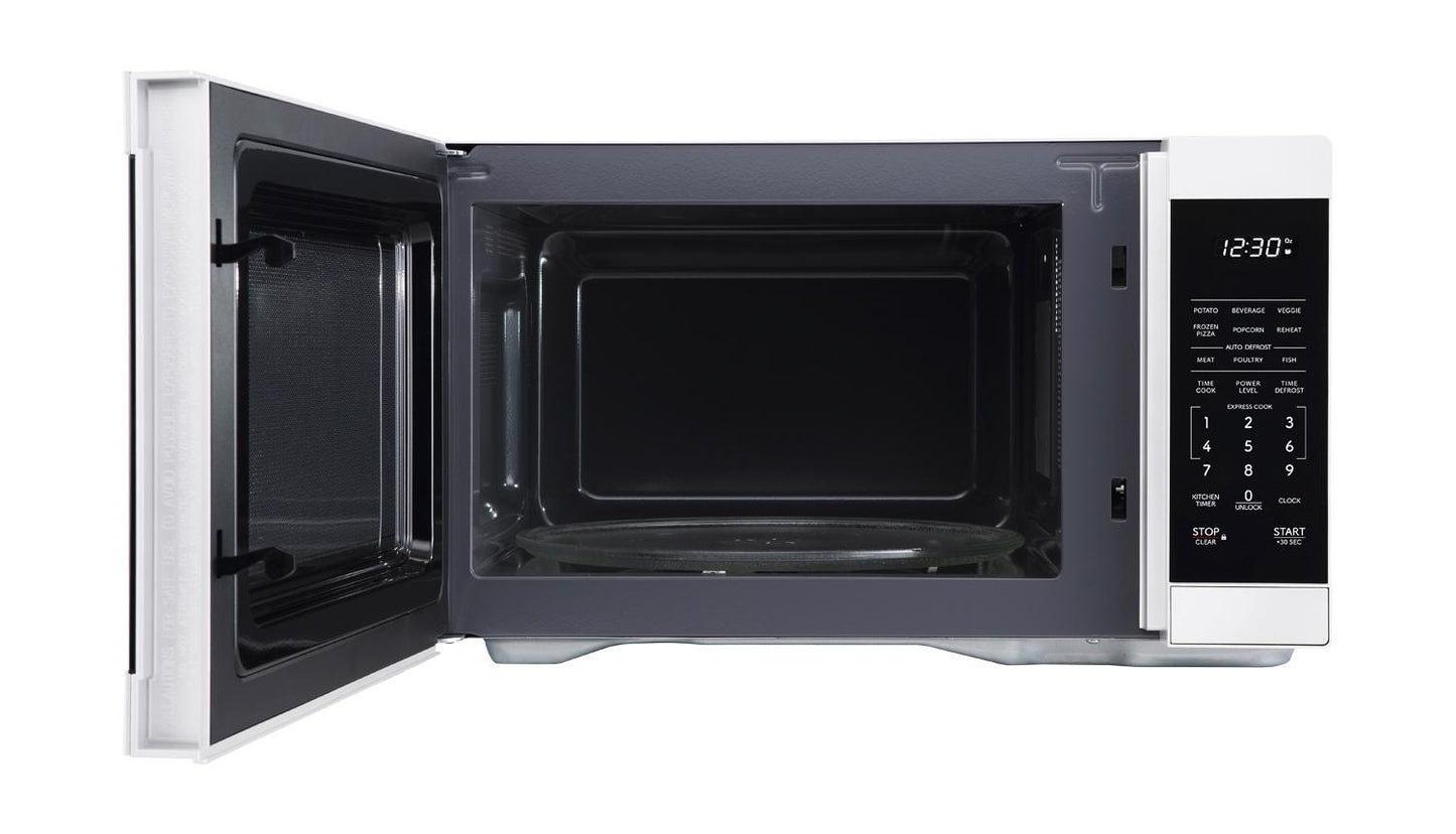 Sharp SMC1161KW Sharp 1.1 Cu. Ft. 1000W White Countertop Microwave Oven