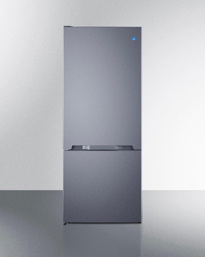 Summit FFBF154SSLHD 28" Wide Bottom Mount Refrigerator-Freezer