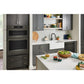 Kitchenaid KOEC930SBE 30-Inch Smart Electric Combo Wall Oven With Intelligent Cooking Camera - Black Ore