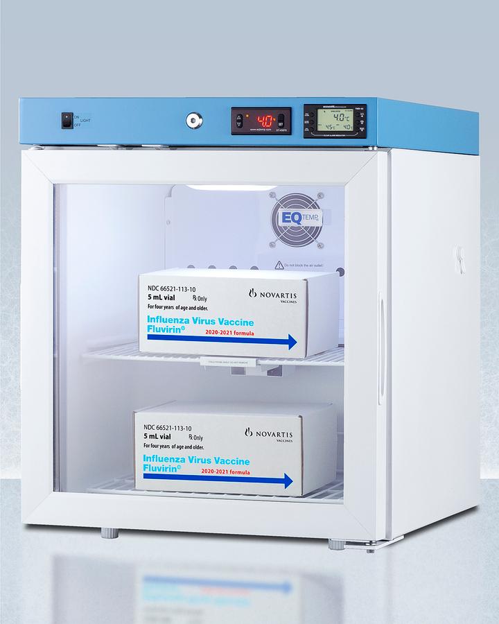 Summit ACR22GNSF456 19" Wide Compact Healthcare Refrigerator, Certified To Nsf/Ansi 456 Vaccine Storage Standard