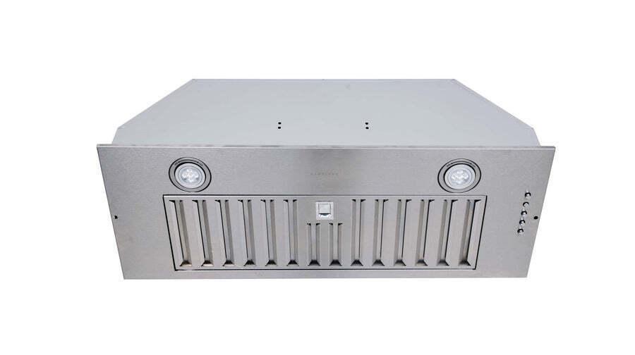 Hauslane INR100SS30 Hauslane Chef 30-In Convertible Stainless Steel Undercabinet Range Hood Insert
