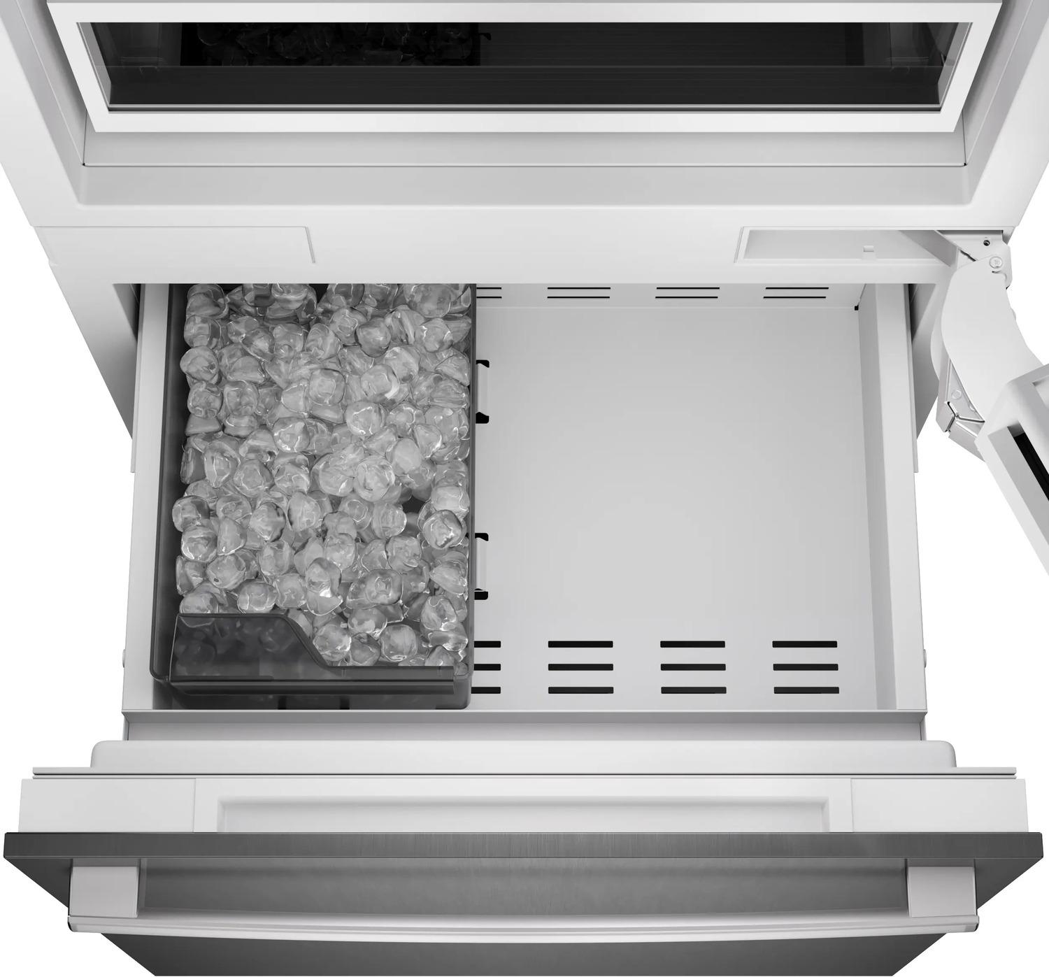 Bosch B30BB130SS Benchmark®, Vario Built-In Fridge-Freezer With Freezer At Bottom, 30'', Soft Close Flat Hinge