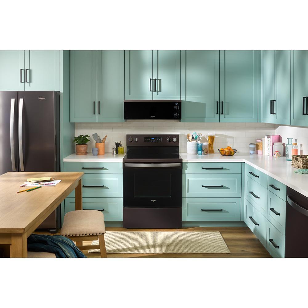 Whirlpool WMML5530RV 1.1 Cu. Ft. Smart Low Profile Microwave Hood Combination With 450 Crm 4-Speed Venting