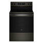 Whirlpool WFES5730SV 30-Inch Electric Range With Air Cooking Technology
