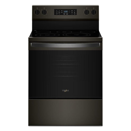 Whirlpool WFES5730SV 30-Inch Electric Range With Air Cooking Technology