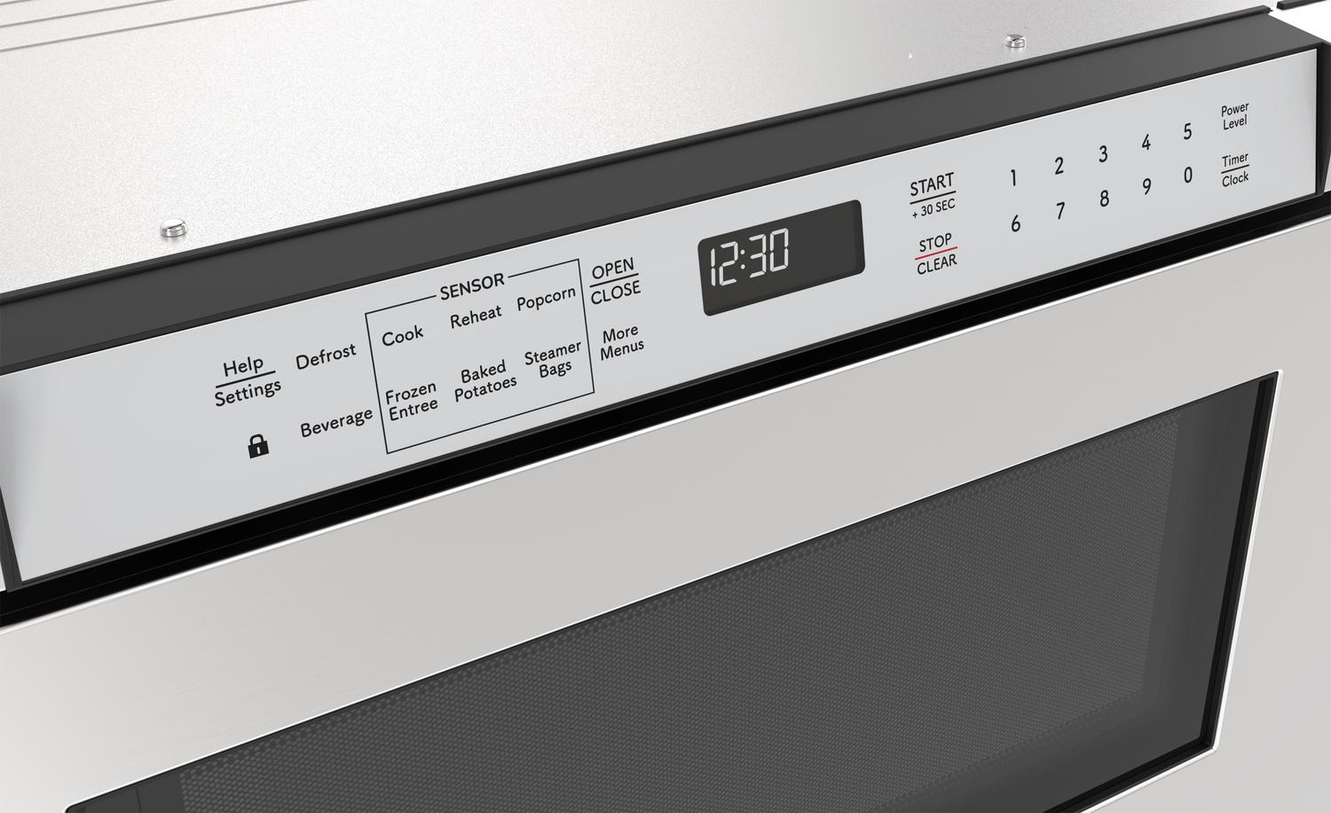 Sharp SMD2430MS Sharp 24 In. 1.2 Cu. Ft. Built-In Microwave Drawer™ Oven In Stainless Steel