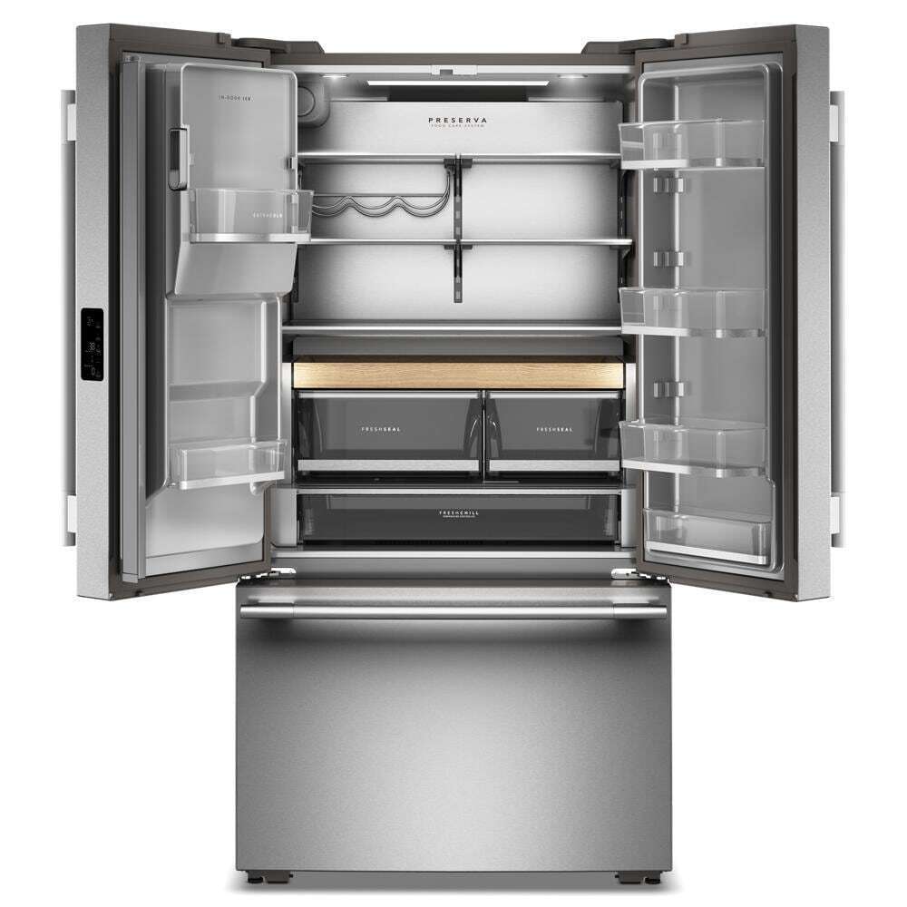 Kitchenaid KRFC636SPS Counter-Depth French Door Refrigerator With Intelligent Auto Fill
